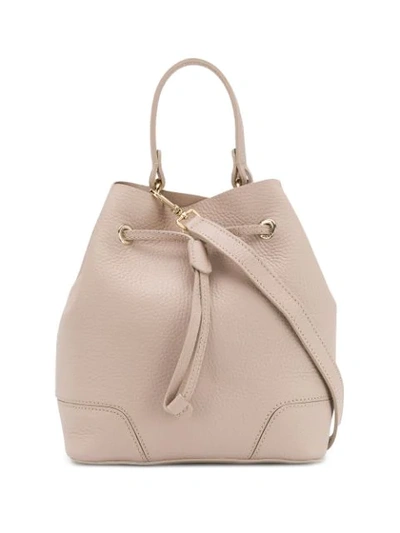 Furla Stacy Bucket Bag In Neutrals