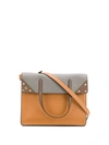 Fendi Small  Flip Tote Bag In Brown