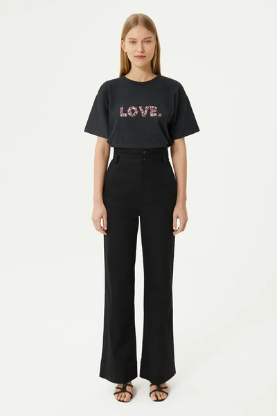 Rebecca Minkoff Flora Pant In Black