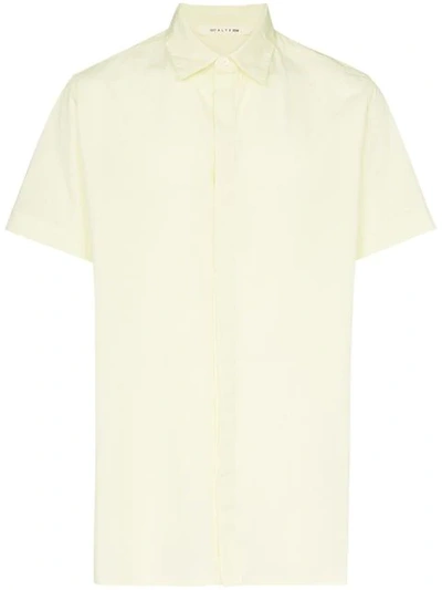 Alyx Buttoned Cotton Shirt In Yellow