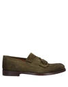 Doucal's Loafers In Military Green