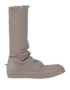 Rick Owens Boots In Dove Grey