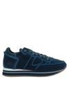 Philippe Model Sneakers In Dark Blue