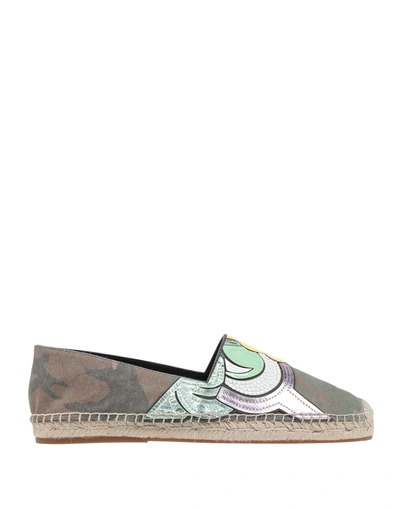 Marc Jacobs Espadrilles In Military Green