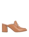 Tod's Mules In Tan