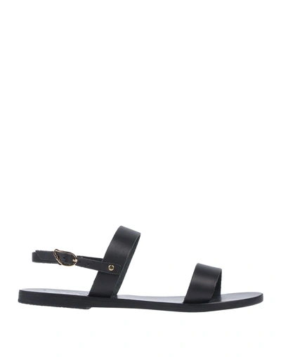 Ancient Greek Sandals Sandals In Black