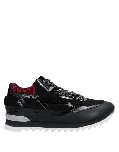 Les Hommes Sneakers In Black