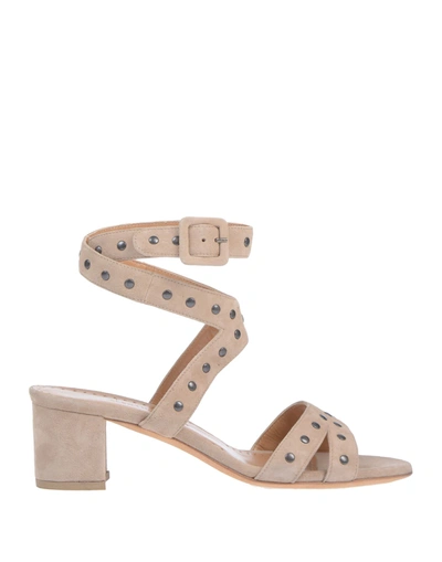 Alexa Wagner Sandals In Beige