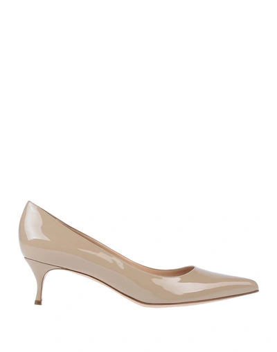 Sergio Rossi Pump In Beige