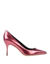 Sergio Rossi Pump In Garnet