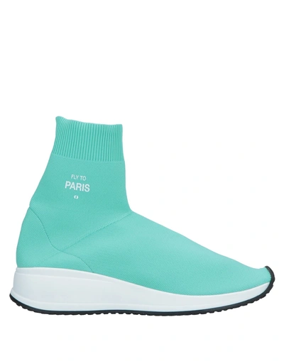 Joshua Sanders Joshua*s Sneakers In Turquoise