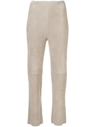 Stouls Pearl Light Flared Trousers In Neutrals