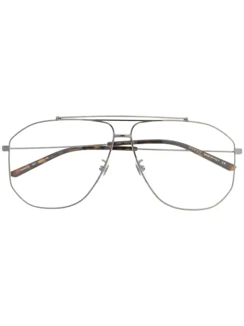 silver gucci glasses