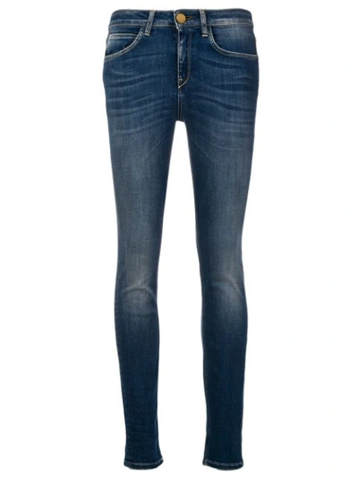 L'autre Chose Mid-rise Skinny Jeans In Blue