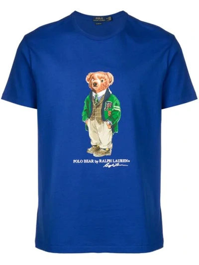 Polo Ralph Lauren 'polo Bear' T-shirt In Blue