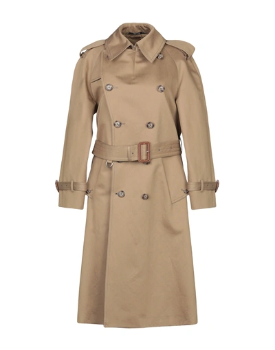 Maison Margiela Coats In Camel