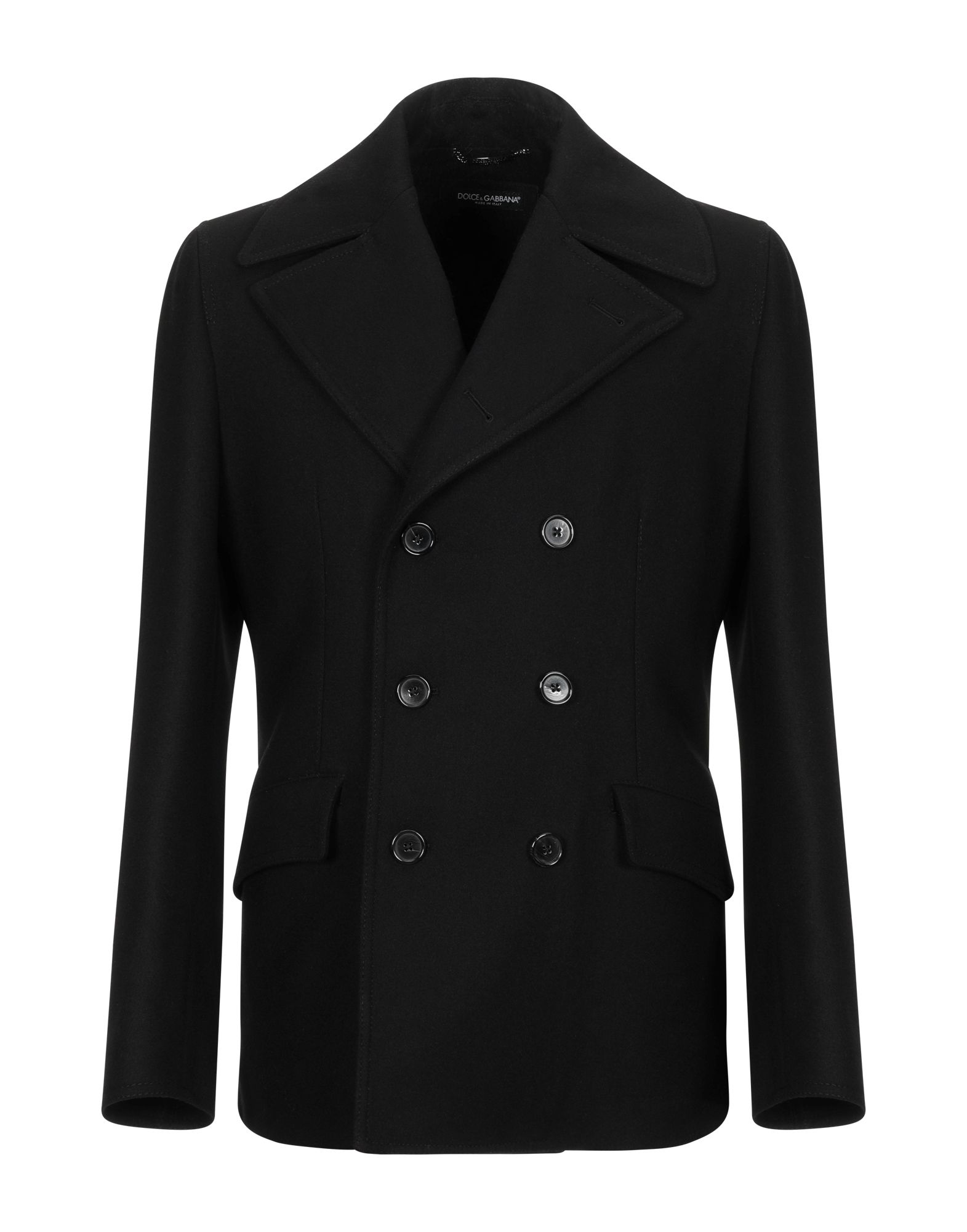 Dolce & Gabbana Coat In Black | ModeSens