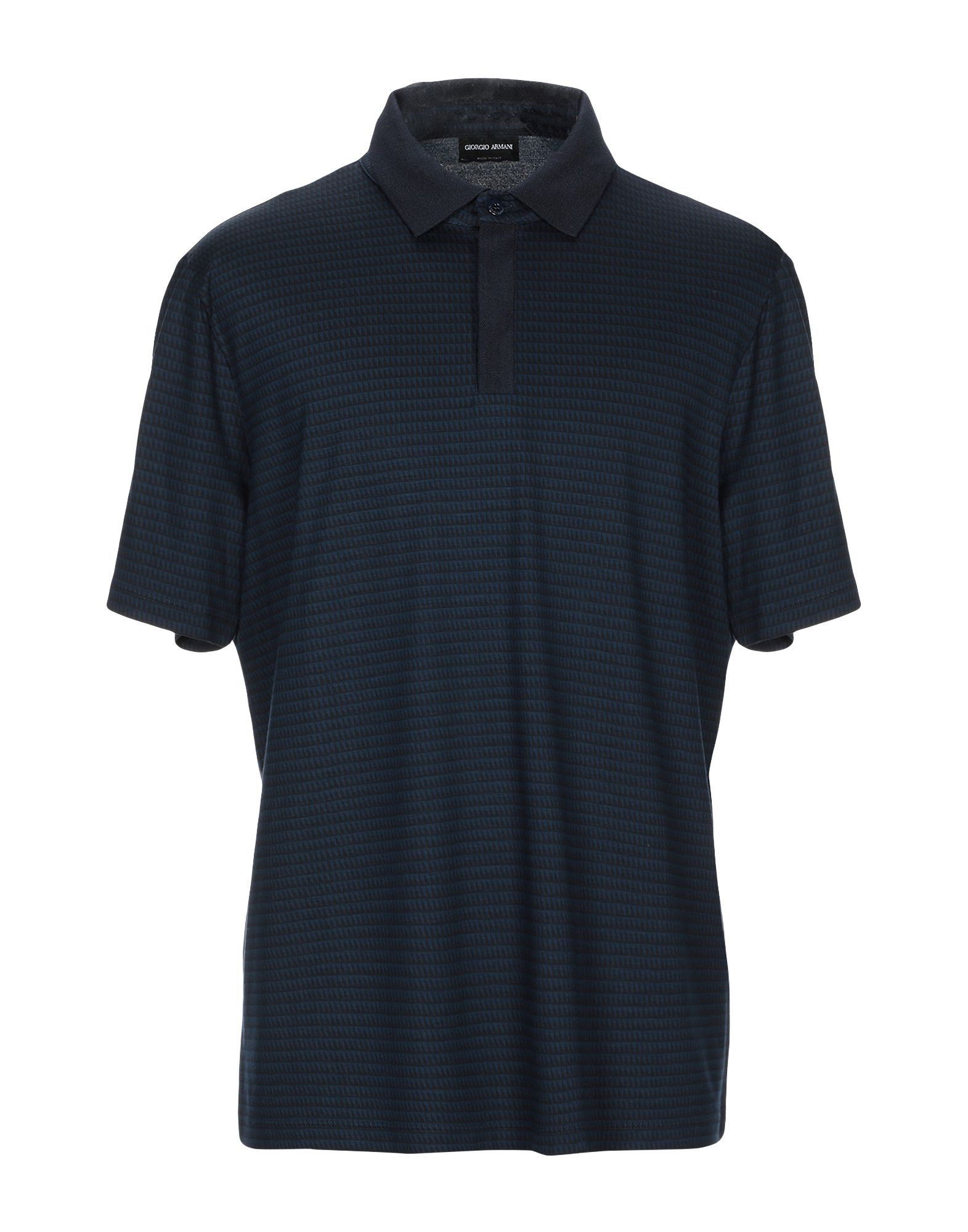 Giorgio Armani Polo Shirt In Dark Blue | ModeSens