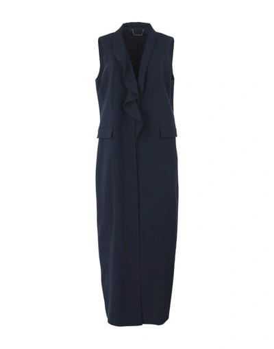 Elie Tahari Long Dresses In Dark Blue