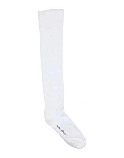 Rick Owens Socks & Tights In White