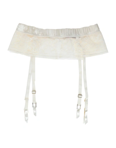 Stella Mccartney Garter Belts In Ivory