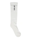 Rick Owens Short Socks In White