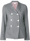 Thom Browne Narrow Shoulder Wool Sport Coat In Grey