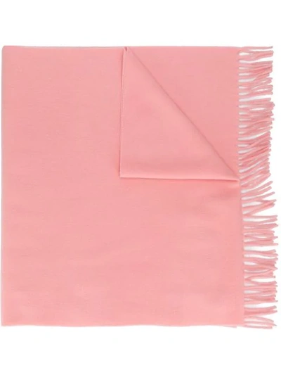 Kenzo Tiger Scarf In Pink