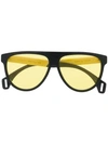Gucci Aviator Glasses In Black