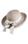Helen Kaminski Newport Raffia Straw Hat In Eclipse/ Moonlight