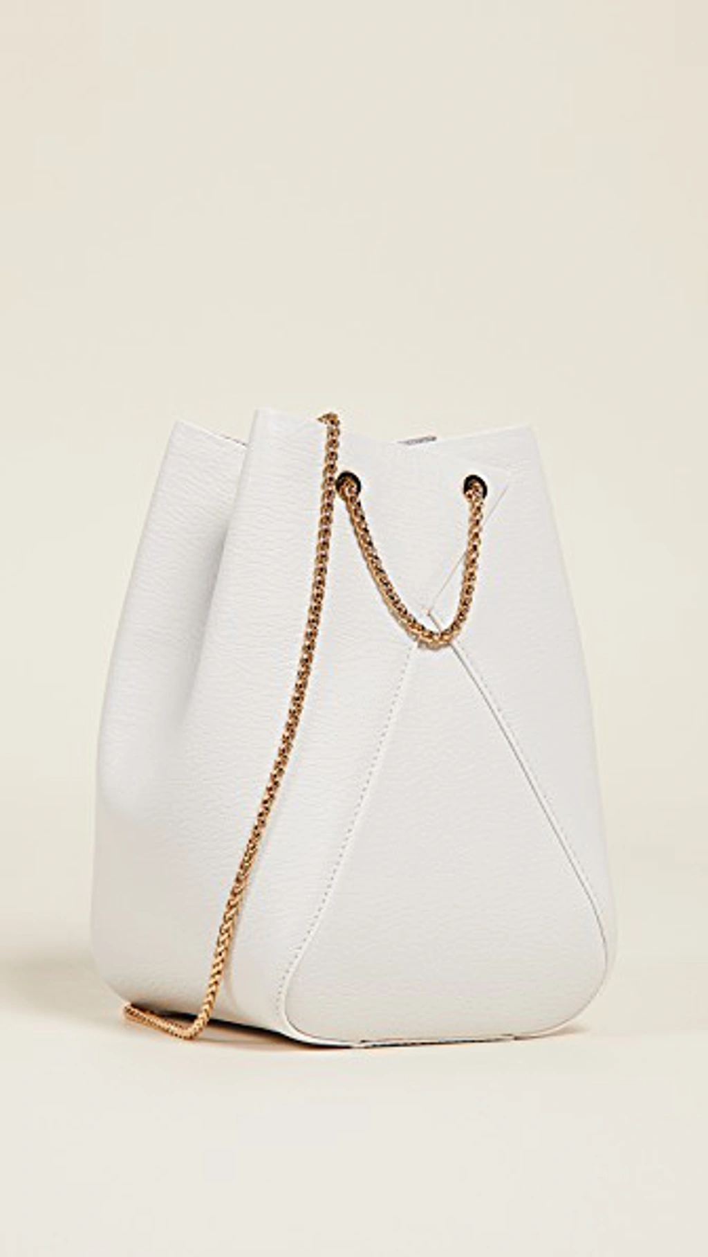 The Volon Mani Bucket Bag In White ModeSens - Main Image