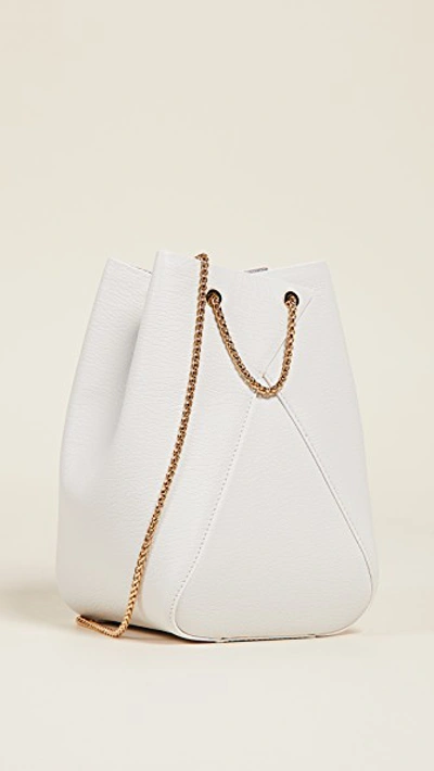 The Volon Mani Bucket Bag In White ModeSens