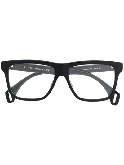 Gucci Wayfarer Glasses In Black