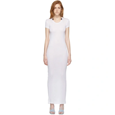Jacquemus White La Robe Maglietta Dress In Off White