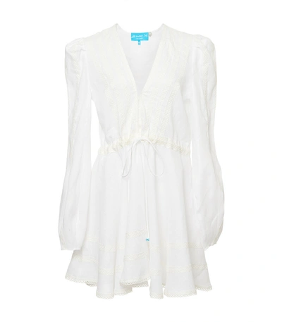 A Mere Co White Victoria Longsleeve Mini Cover Up