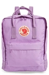 Fjall Raven Fjällräven Kånken Water Resistant Backpack In Orchid