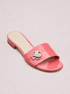 Kate Spade Ferry Slide Sandals In Perfect Peony