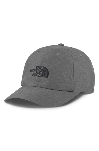 The North Face Horizon Baseball Cap In Medium Grey Heather/ Asphalt