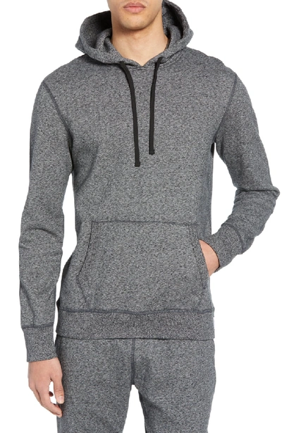 Reigning Champ Trim Fit Hoodie In Medium Black