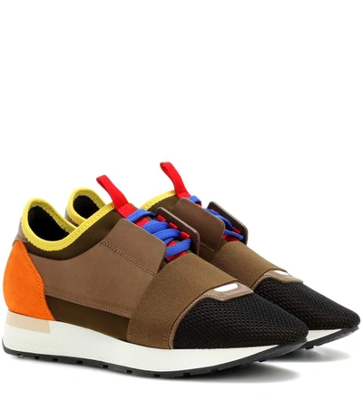 Balenciaga Women's Race Runner Sneakers In Multicolor | ModeSens