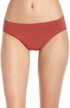 Hanro 'touch Feeling' High Cut Briefs In Rouge 1414