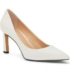 Vince Camuto Retsie Pointed Toe Pump In Pure Leather