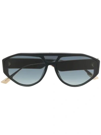 Dior 61mm Aviator Sunglasses - Black