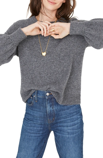Madewell balloon sleeve pullover best sale