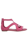 Alexander Mcqueen Flip Flops In Pink