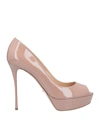 Sergio Rossi Pump In Pale Pink