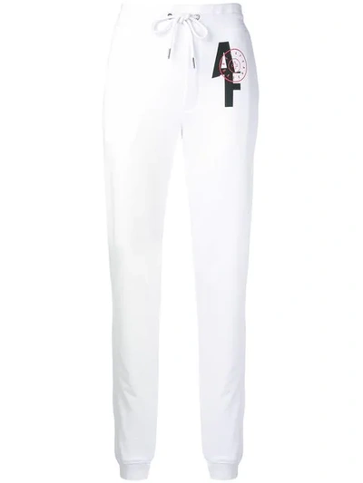 A.f.vandevorst Logo Track Trousers In White