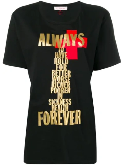 A.f.vandevorst Printed T-shirt In Black