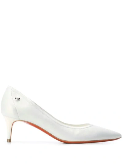 Baldinini Mid-heel Pumps In White