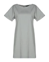 Antonelli Short Dresses In Grey
